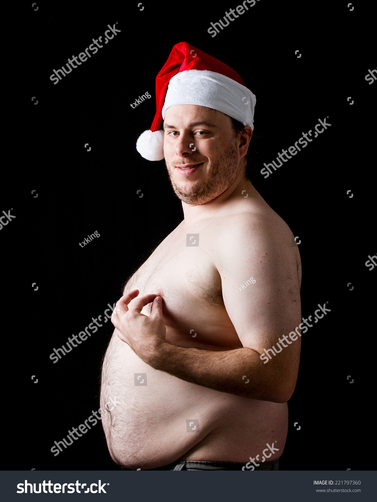 Fat Naked Santa