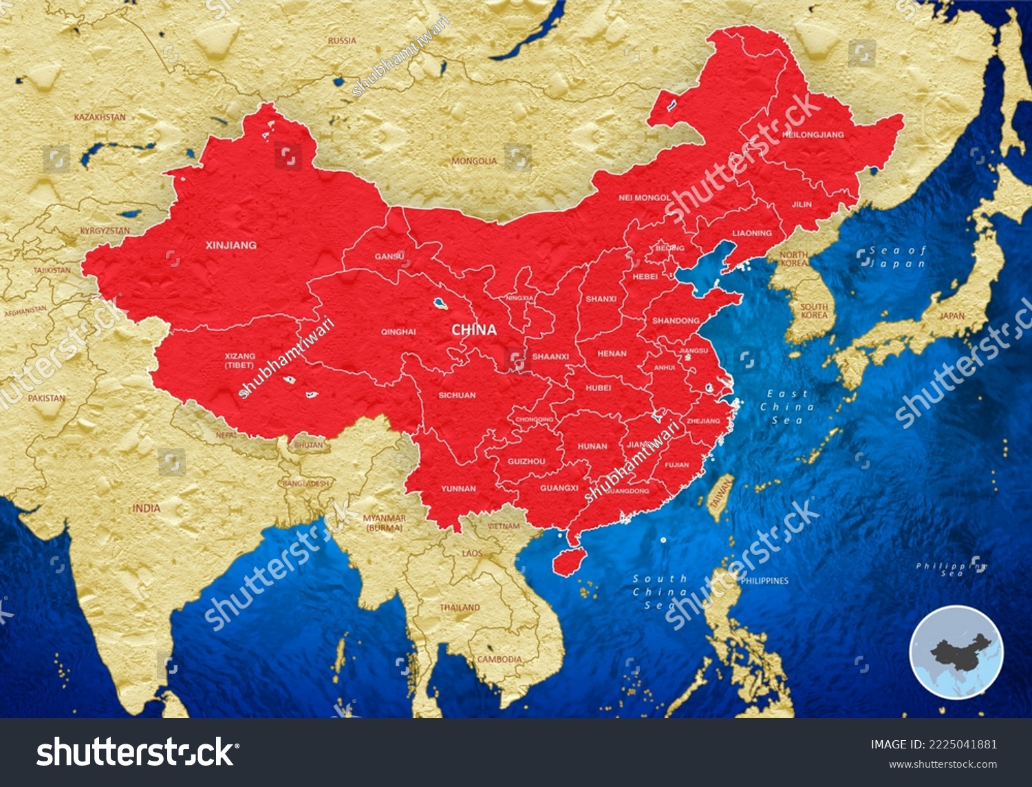 China Political Map China Administrative Map Stock Illustration 2225041881 Shutterstock China Political Map China Administrative Map Stock Illustration 2225041881 Shutterstock