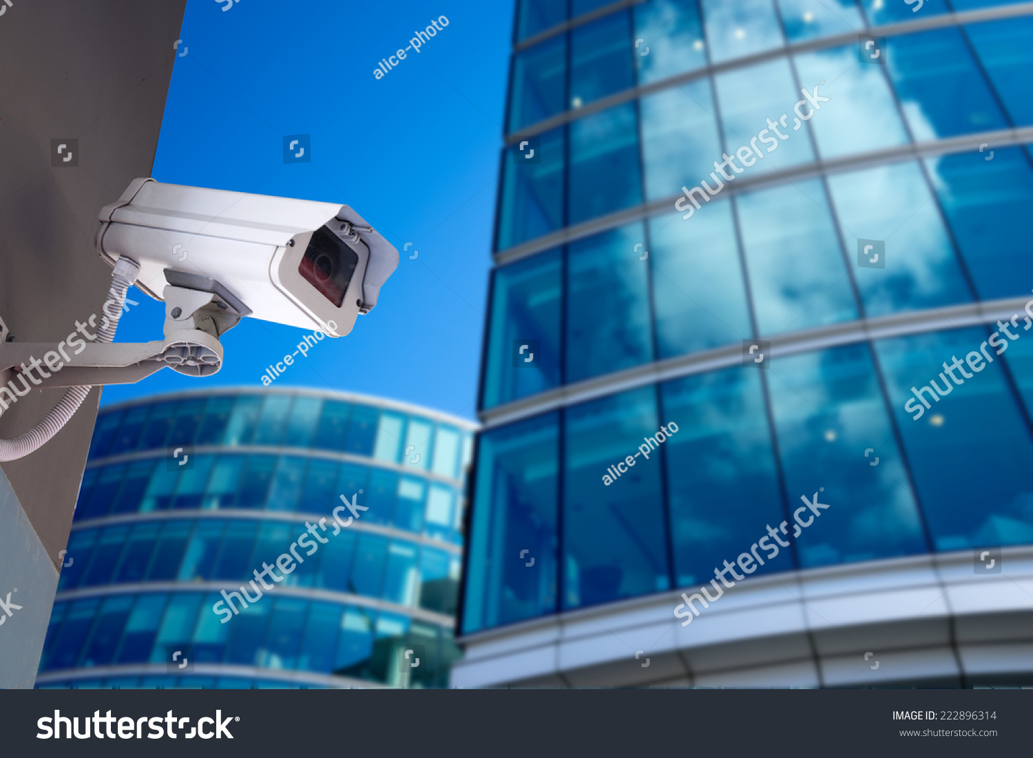 Security Cctv Camera Office Building Stock Photo 222896314 | Shutterstock