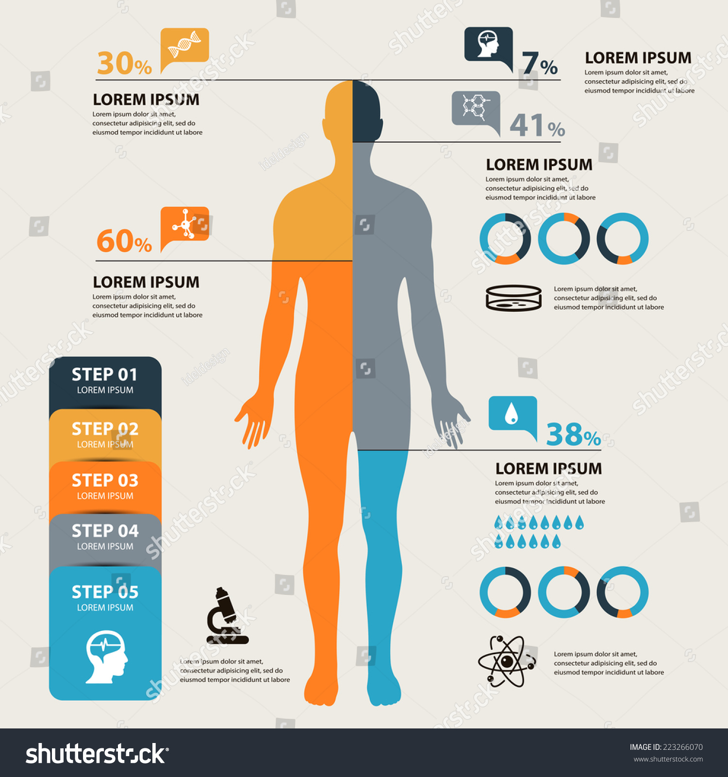 Vector Medical Health Infographics Concept Stock Vector Royalty Free Vector Medical Health Infographics Concept Stock Vector Royalty Free