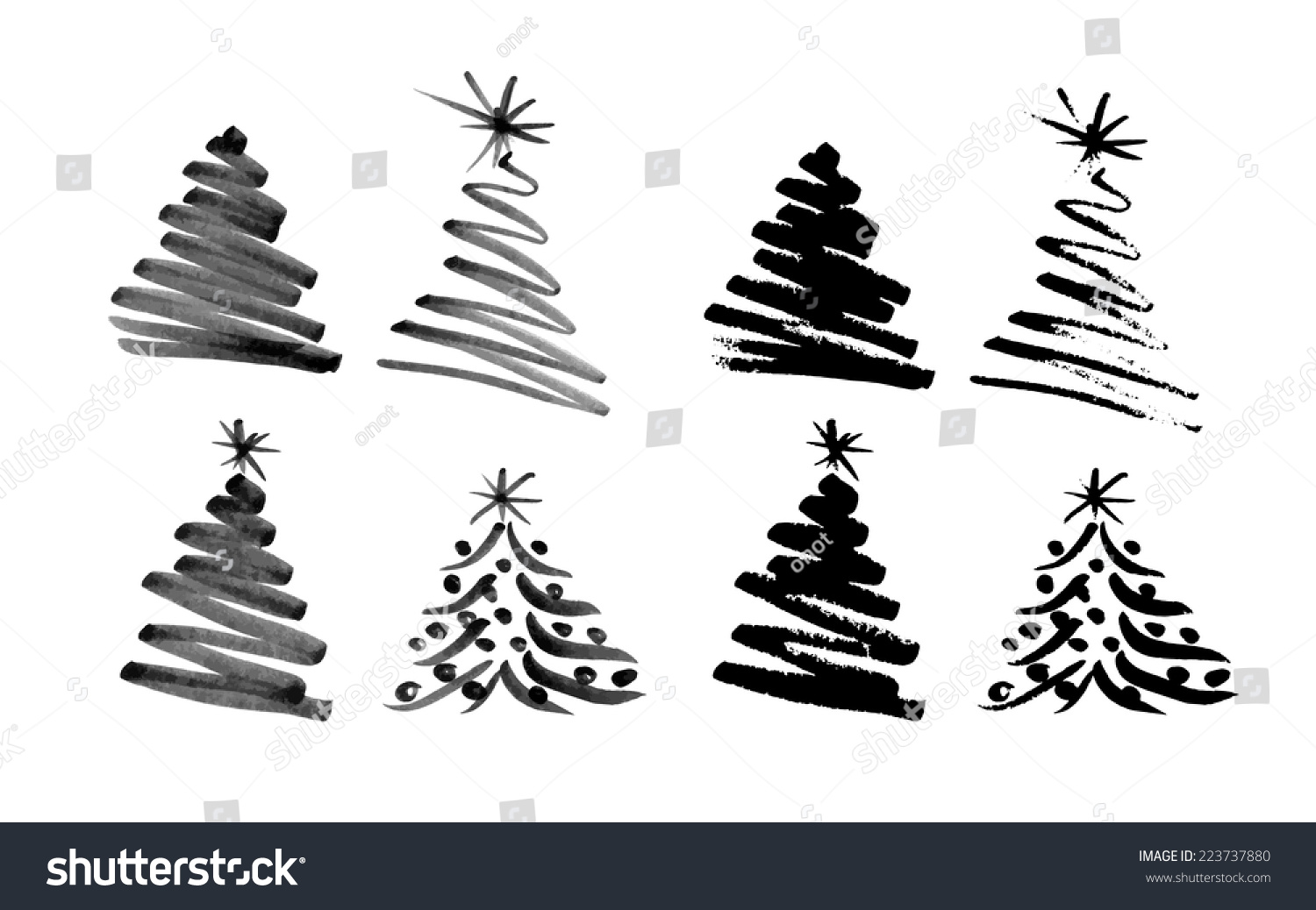 298,348 Christmas Tree Drawing Images, Stock Photos & Vectors ...