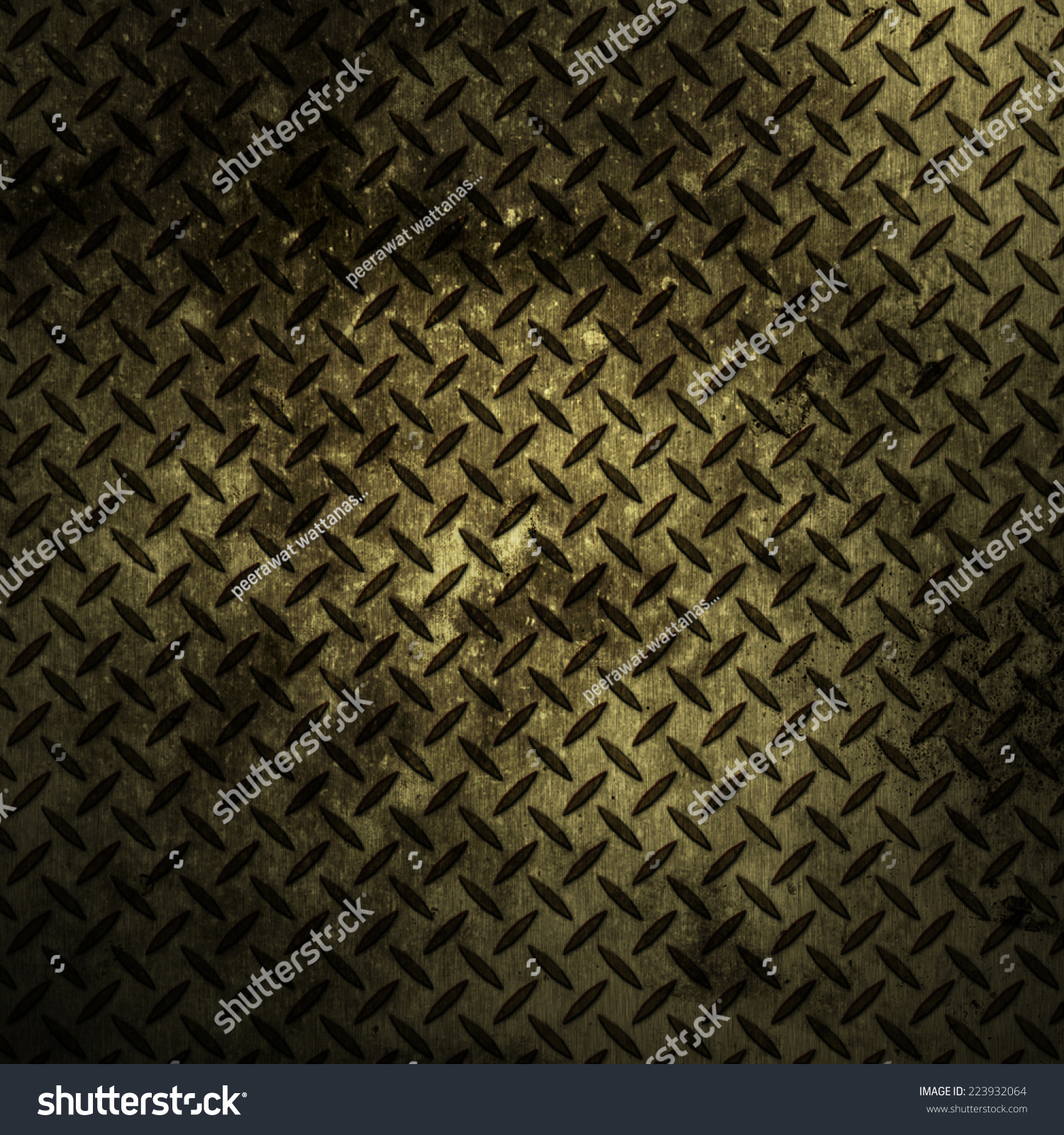 Old Iron Background Metal Texture Plate Stock Illustration 223932064 ...