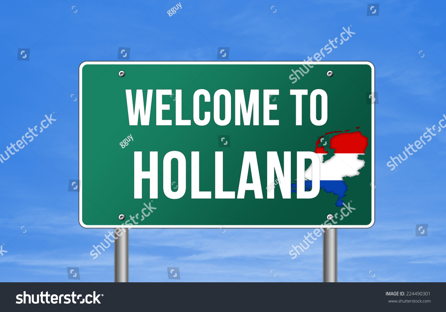 Welcome Holland Stock Illustration 224490301 | Shutterstock