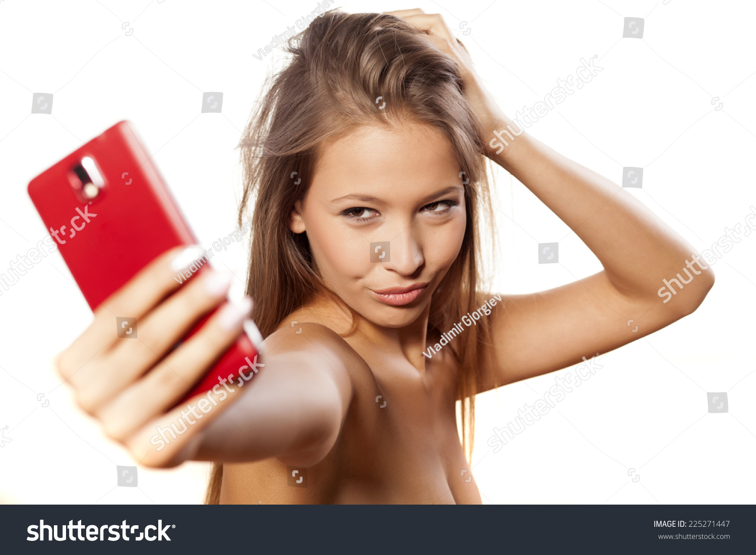 Teen Girl Naked Selfie