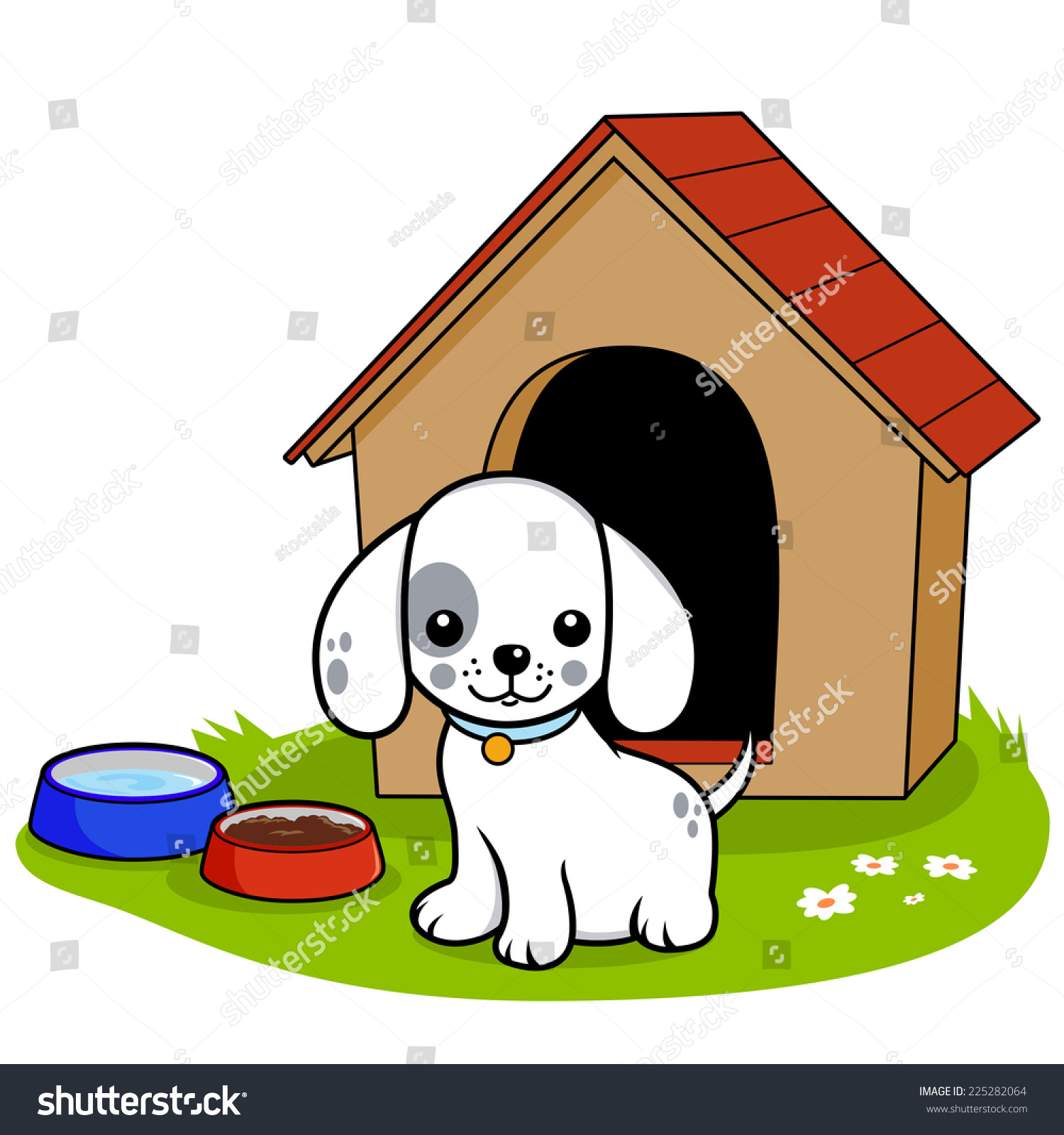 how do i get my dog to go in his doghouse