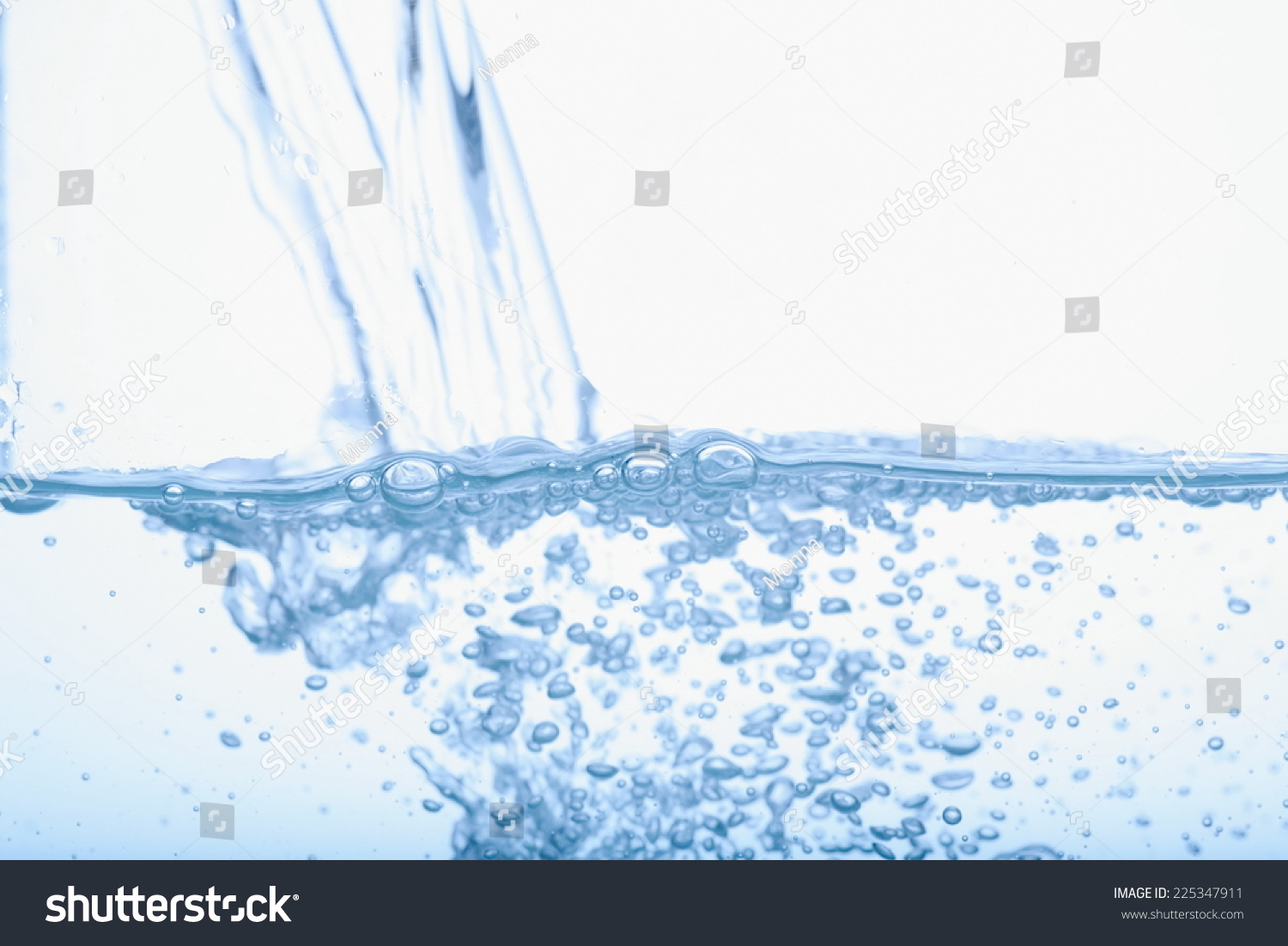 Pouring Water Water Splash Stock Photo 225347911 | Shutterstock