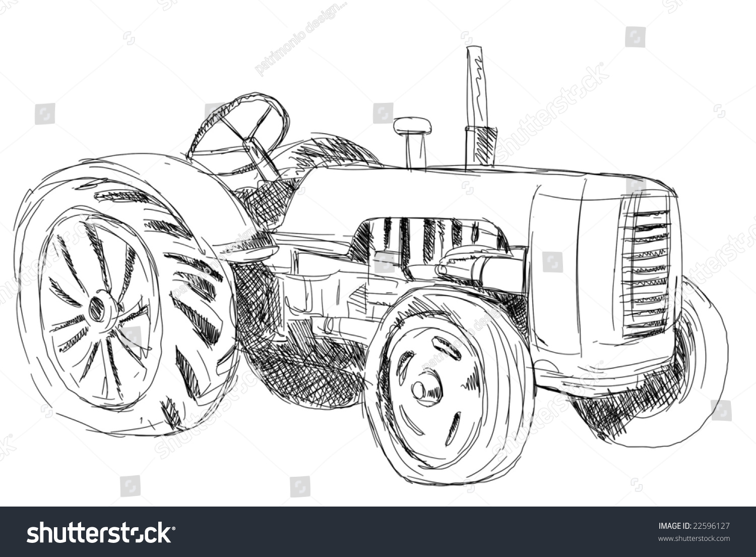 Ручка трактора