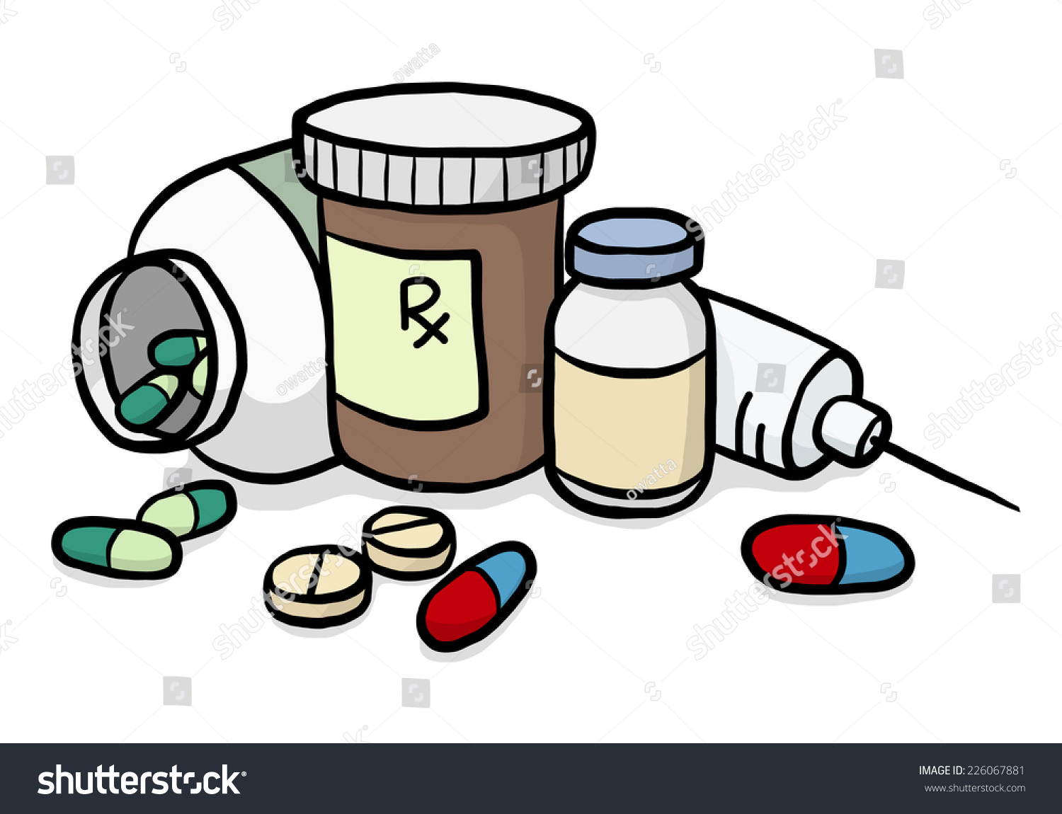 Рисовать лекарства