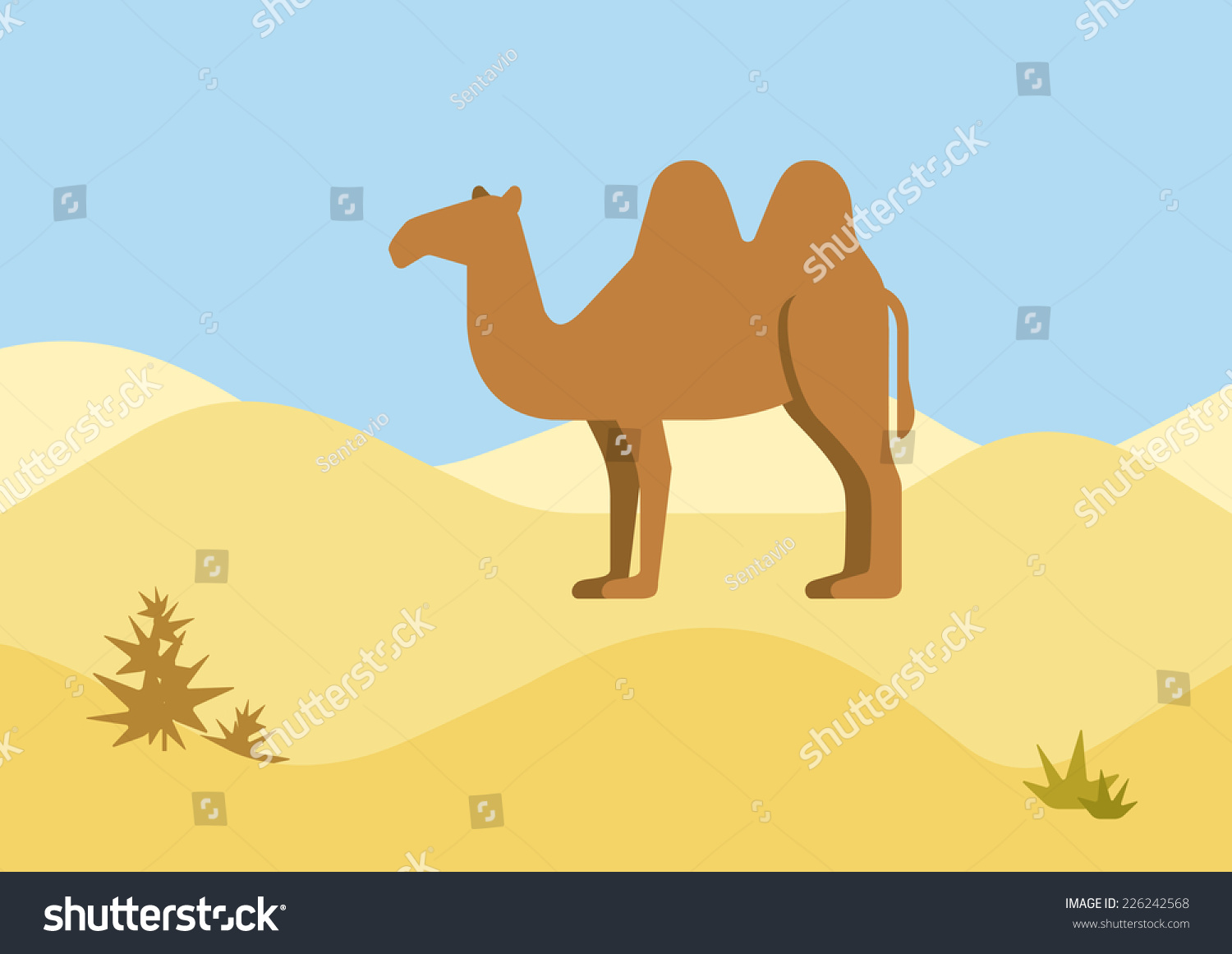 Рисование на тему пустыня