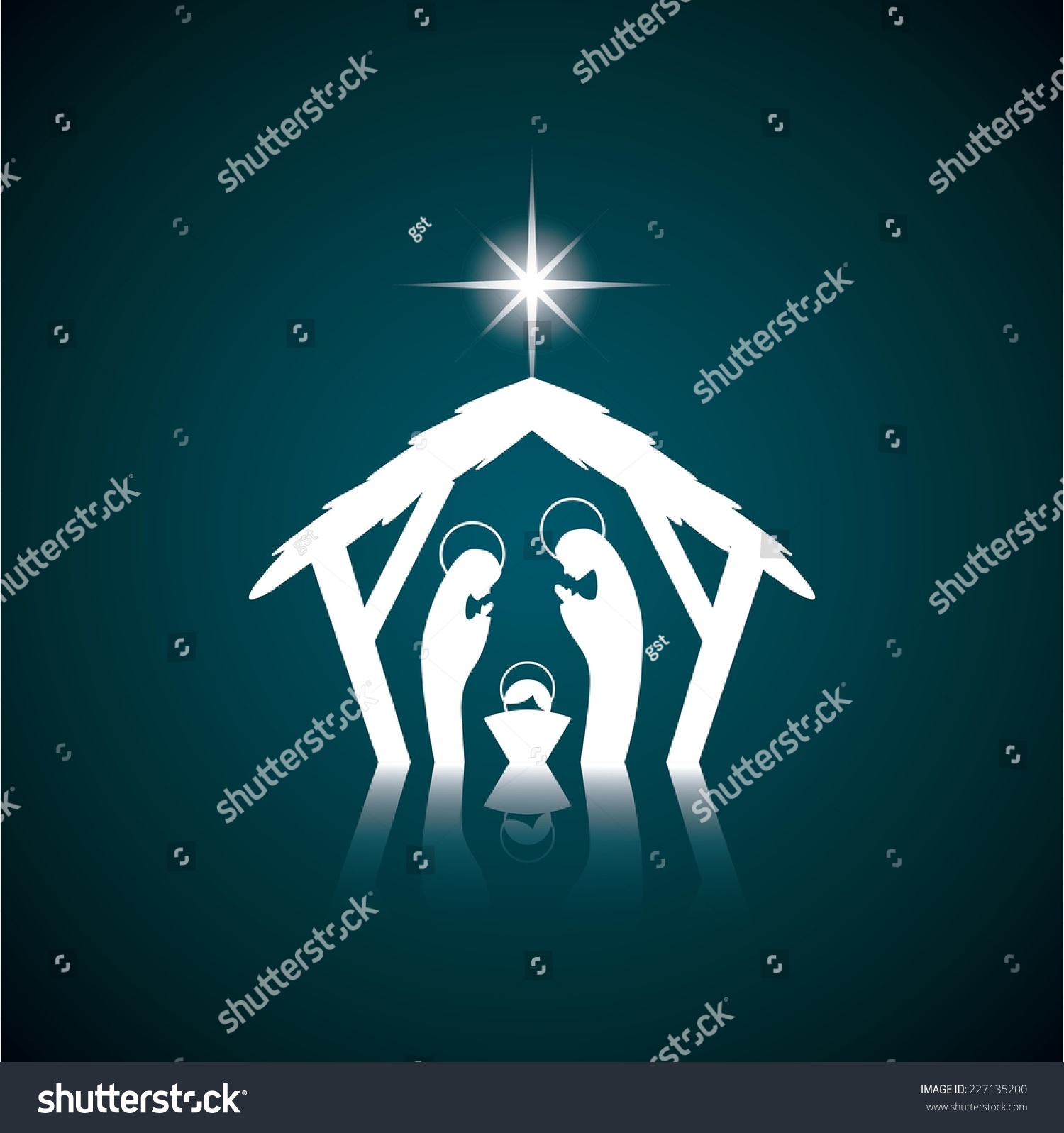 Manger Graphic Design Vector Illustration Stock Vector (Royalty Free ...