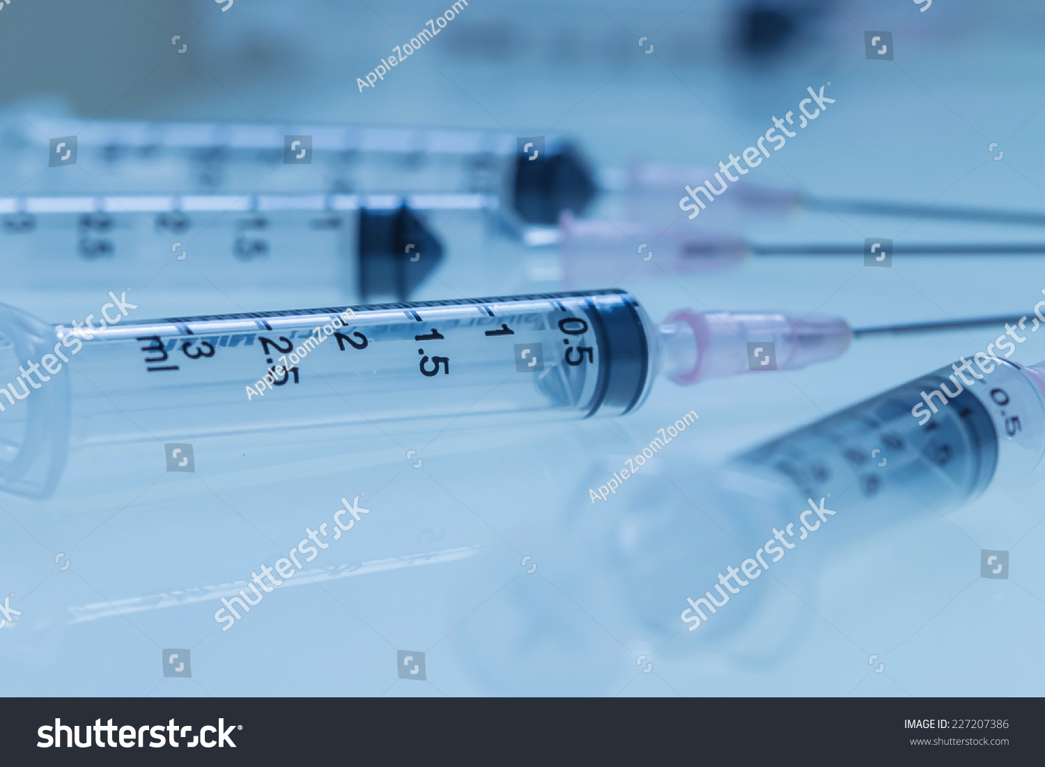 Disposable Syringes Pharmacy Stock Photo 227207386 | Shutterstock