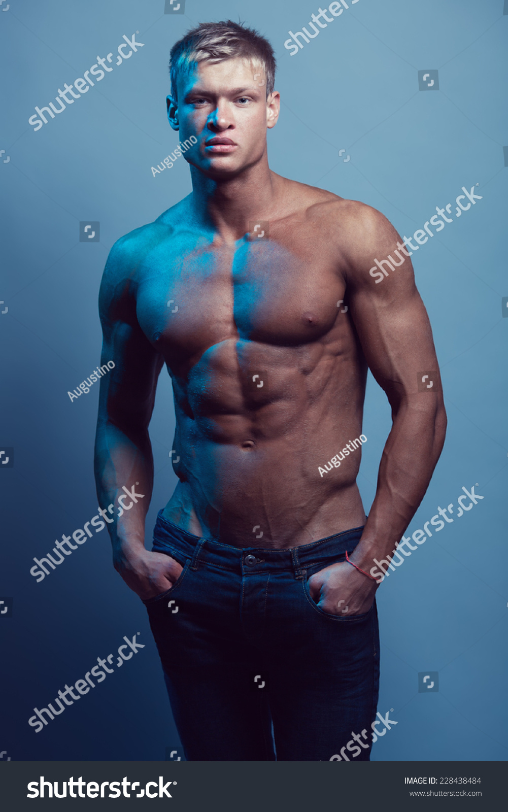 Male Beauty Fashion Concept Portrait Handsome Stock Photo 228438484 ...