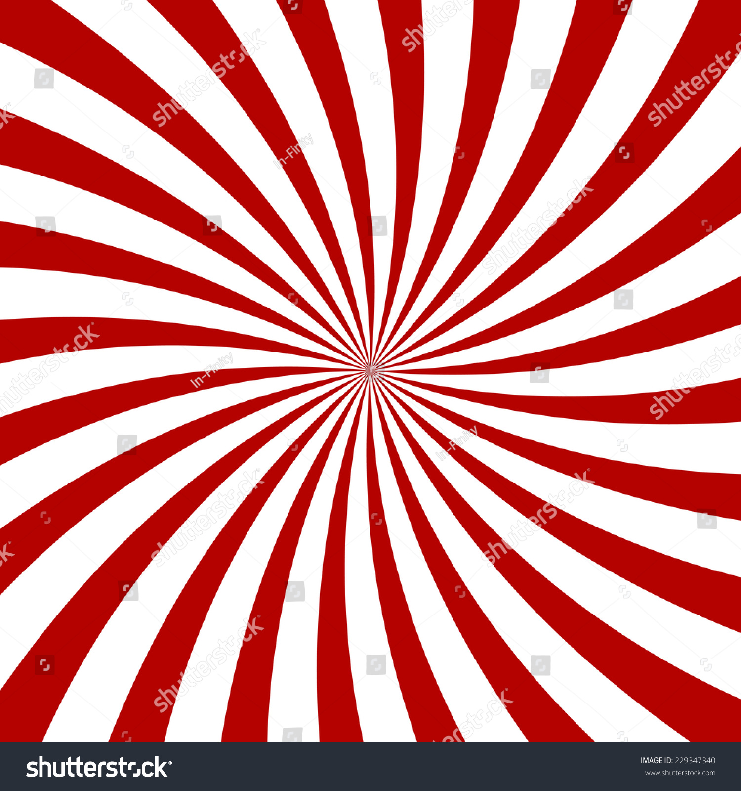 Red Hypnosis Spiral Pattern Optical Illusion Stock Vector Royalty Free