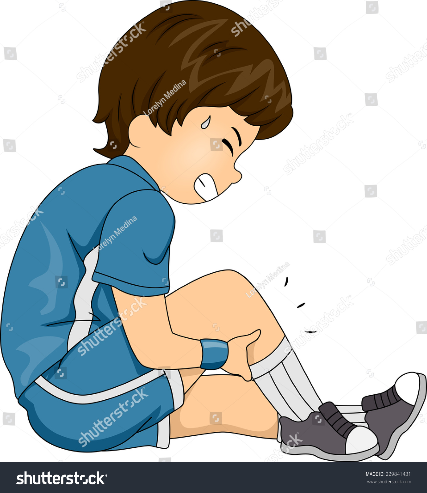 illustration-featuring-boy-having-leg-cramps-stock-vector-royalty-free