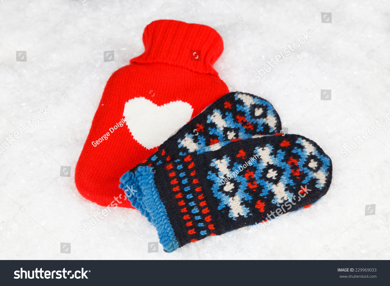 hot water bottle gloves