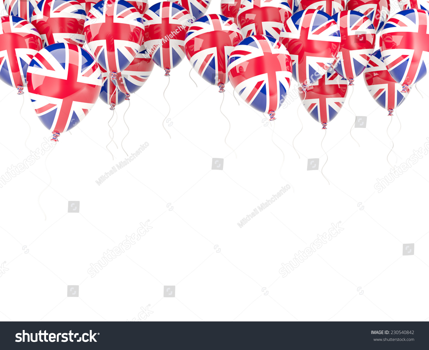 Рамка британский флаг
