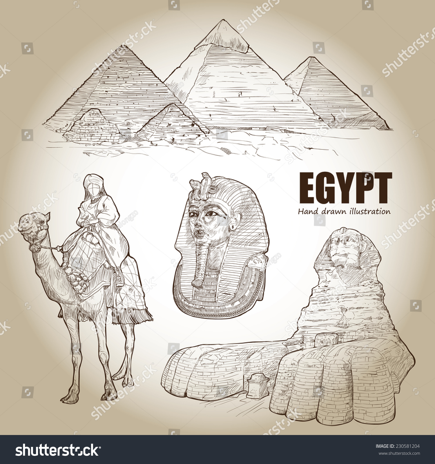 Скетч Египет