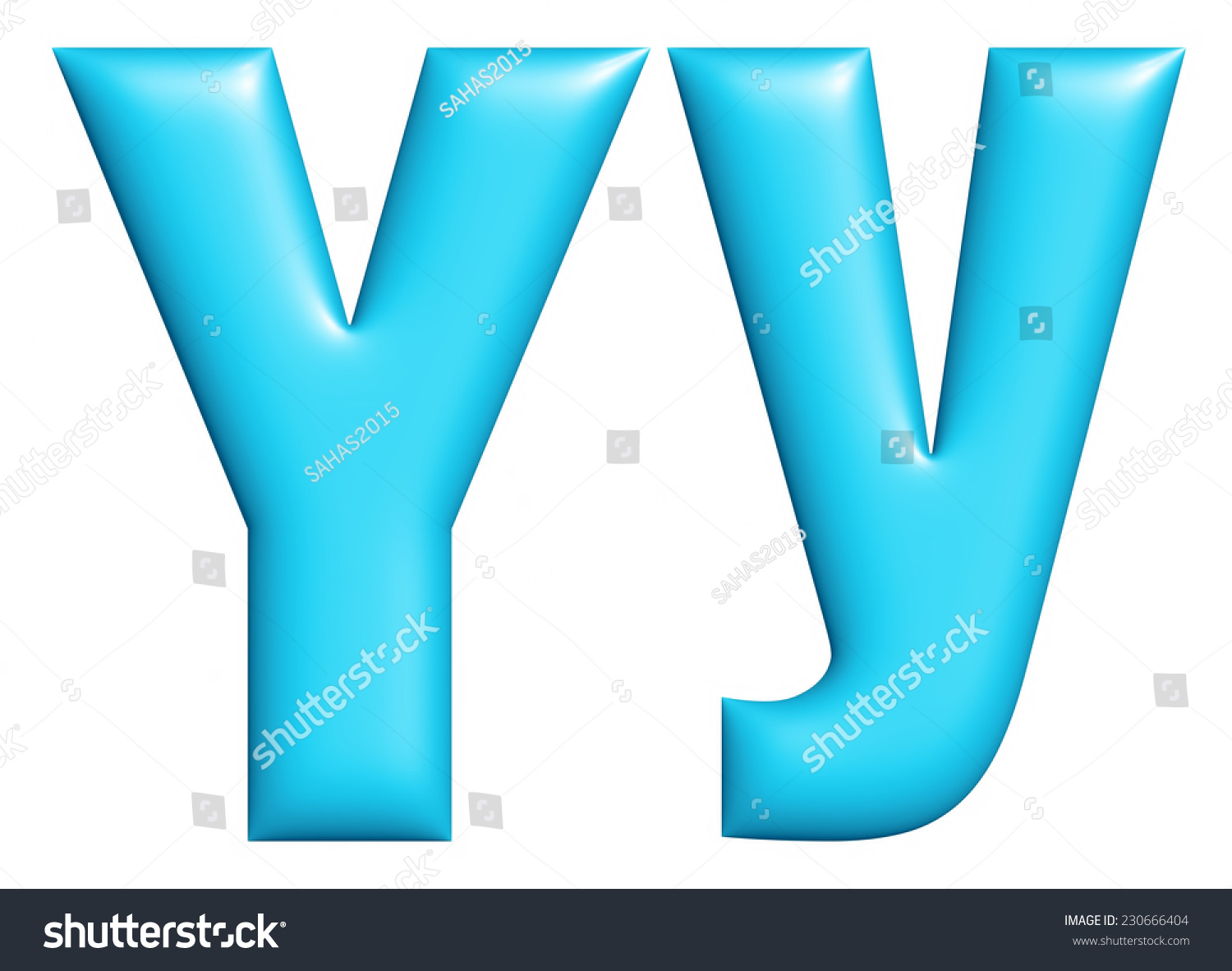 Text Blue Alphabets Big Small Y Stock Illustration 230666404 | Shutterstock