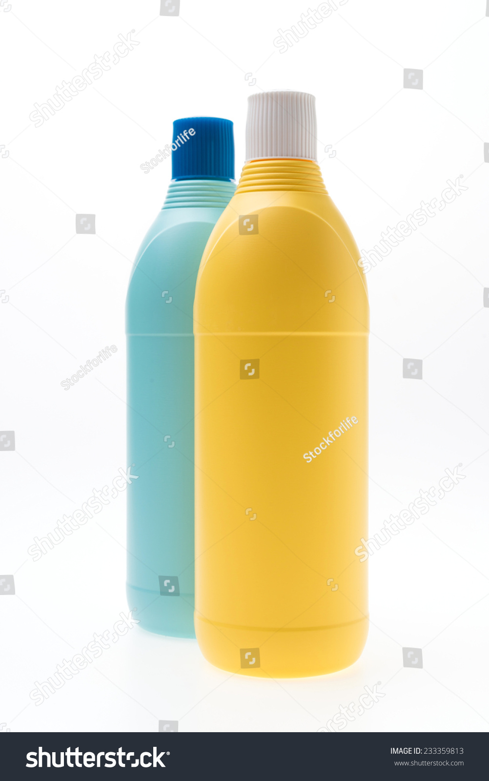 Blank Plastic Bottle Isolated On White Stock Photo 233359813 | Shutterstock