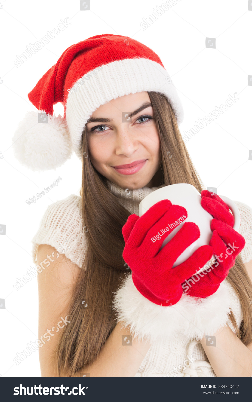 christmas drinking glove