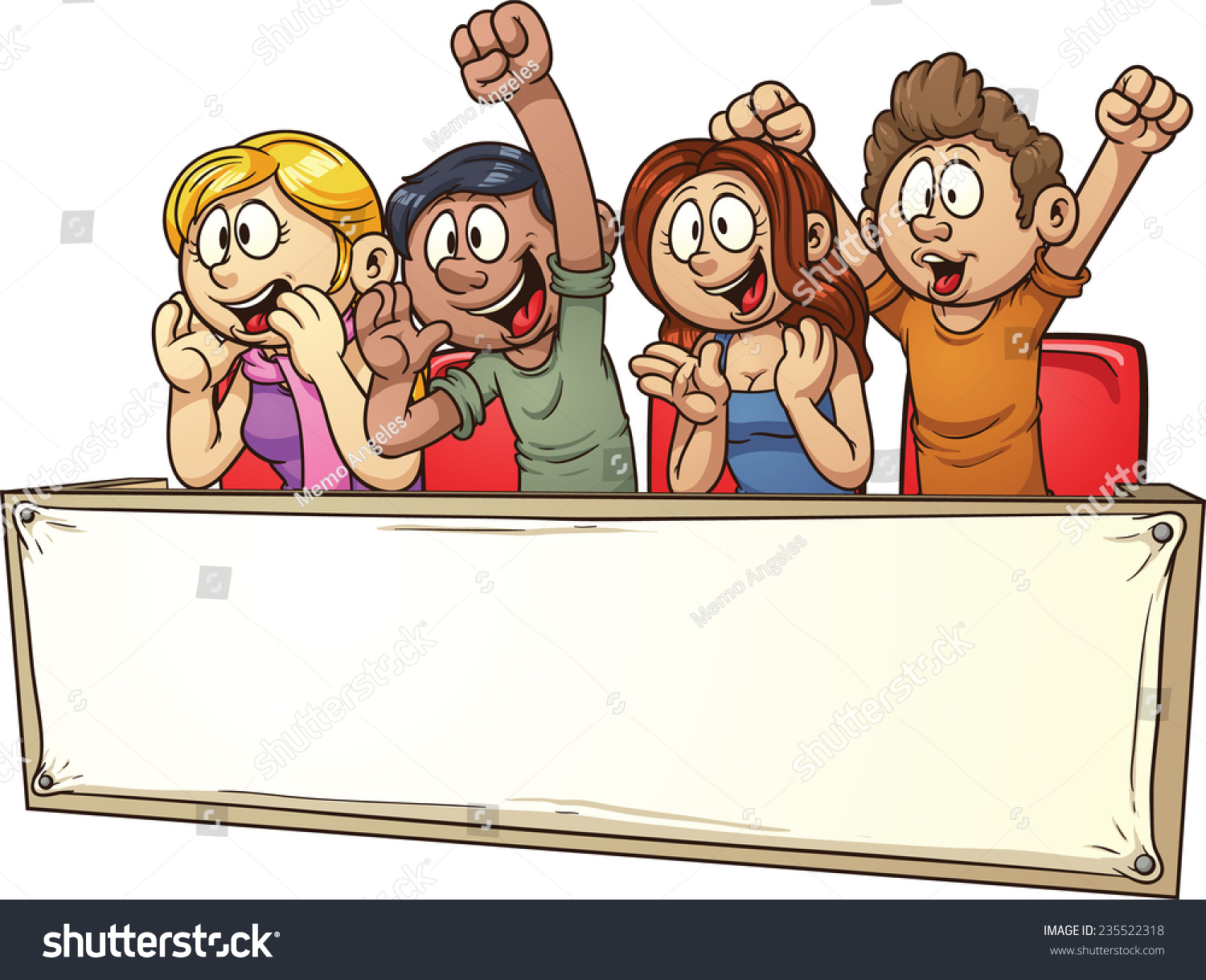 cheering-crowd-banner-vector-clip-art-stock-vector-royalty-free