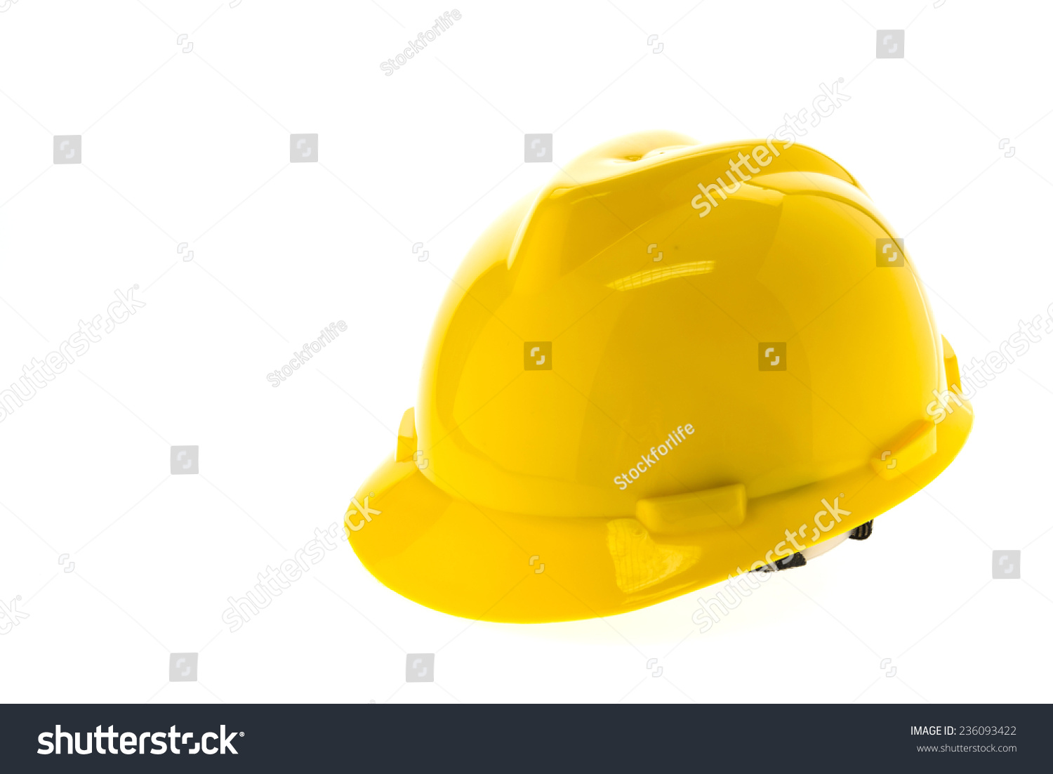 Construction Hard Hat Safety Helmet Isolated Stock Photo 236093422 ...