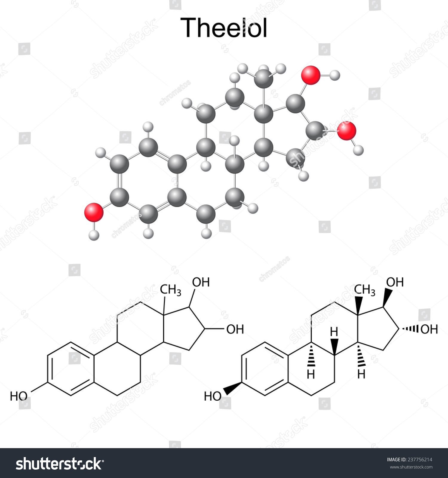Structural Chemical Formulas Model Theelol Molecule Stock Illustration 237756214 Shutterstock 9820