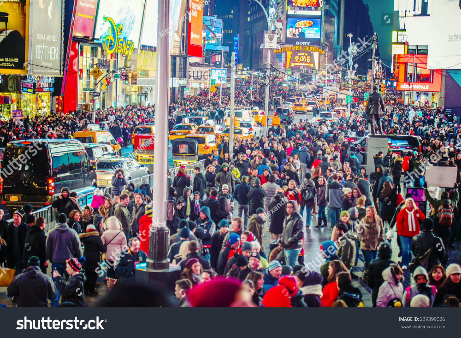 Photo de stock New York City December 20 Times 239399026 Shutterstock