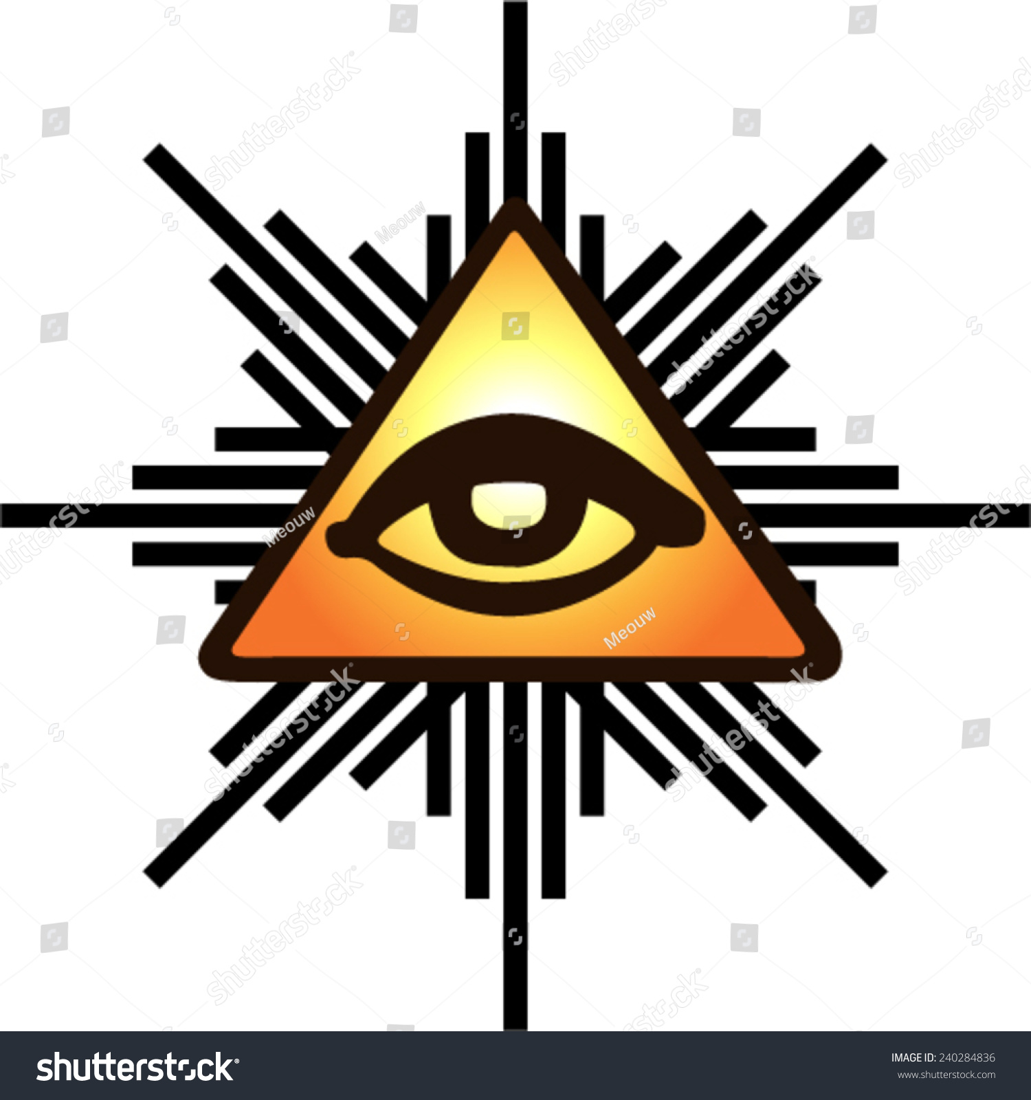 Buddhist Eyes Stock Vector (Royalty Free) 240284836 | Shutterstock