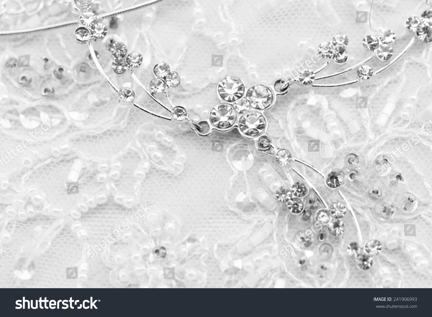 Photo Beautiful Shining Jewel White Background Stock Photo 241906993 ...