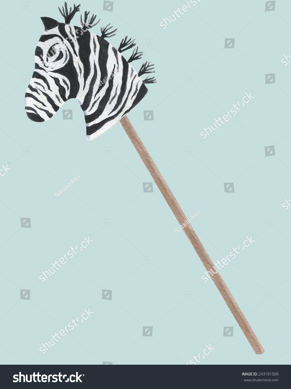 zebra hobby horse