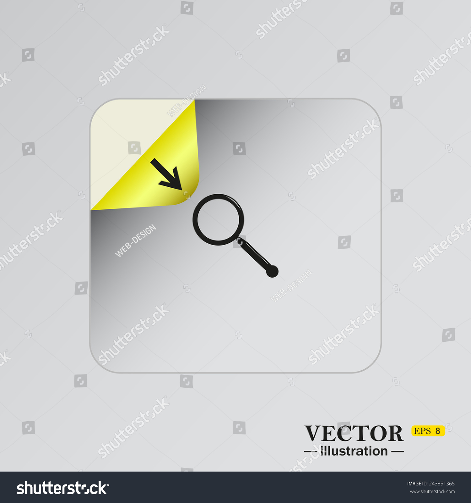 adhesive magnifying lens