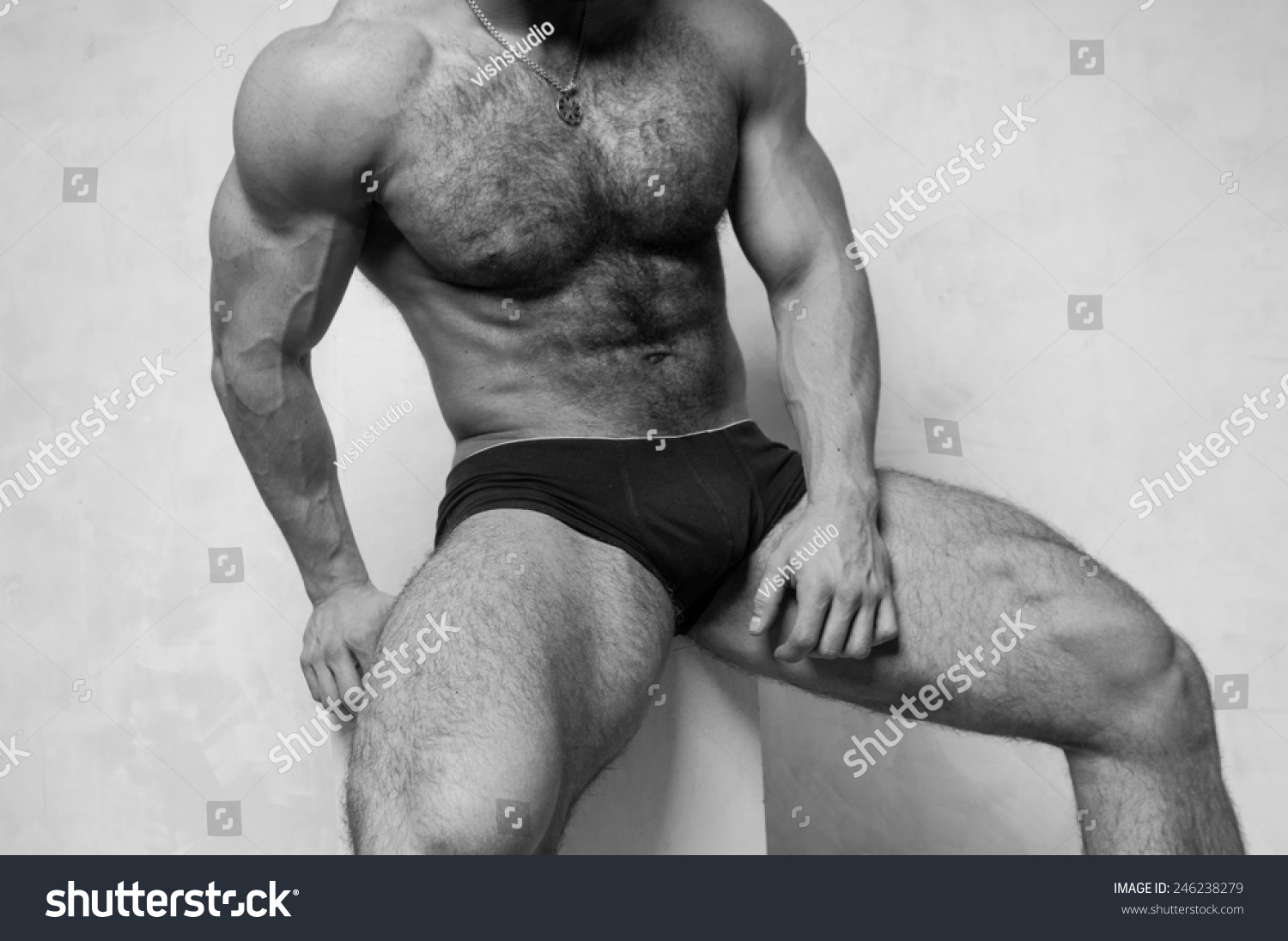 full body male body hair