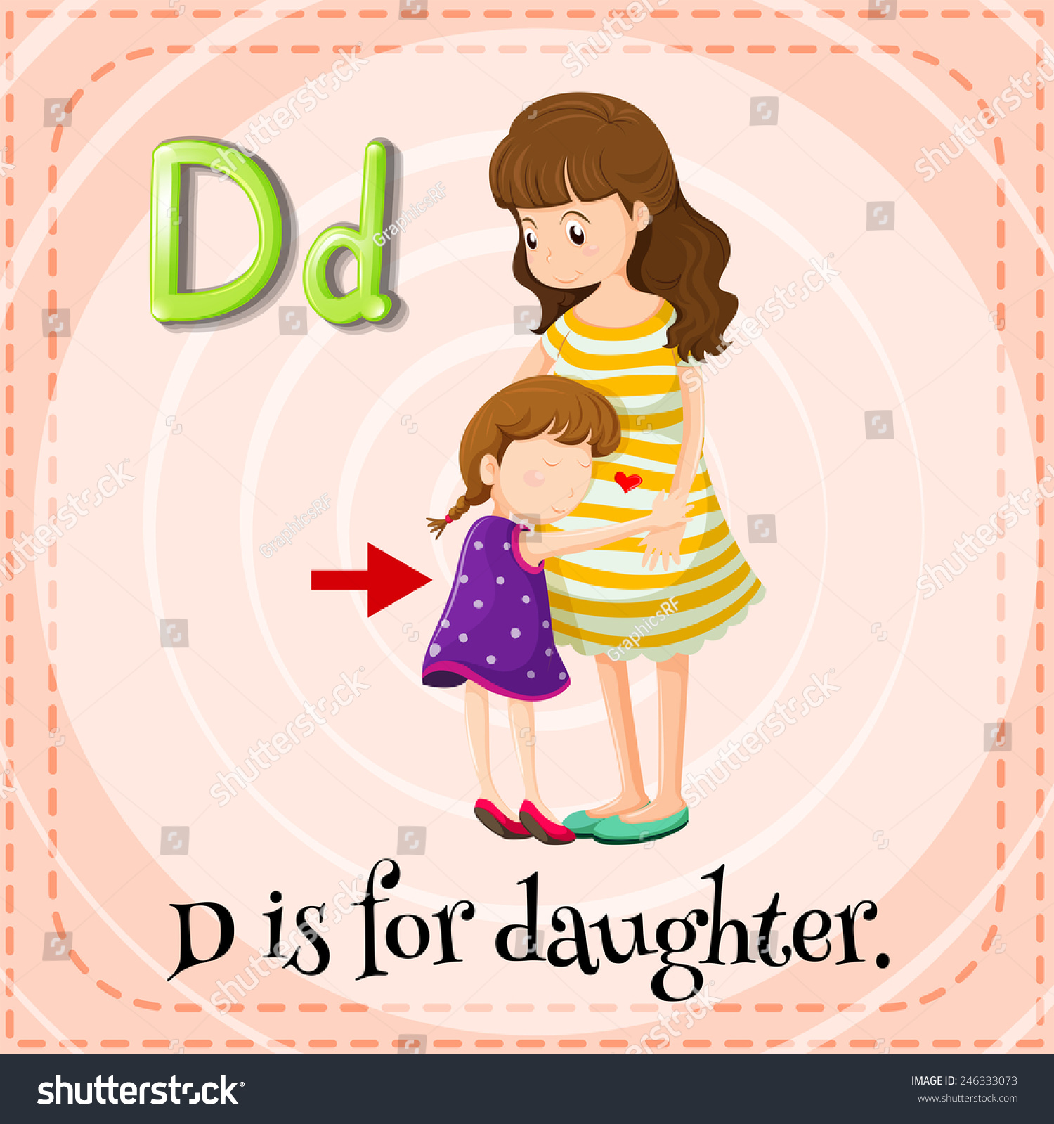 D daughter