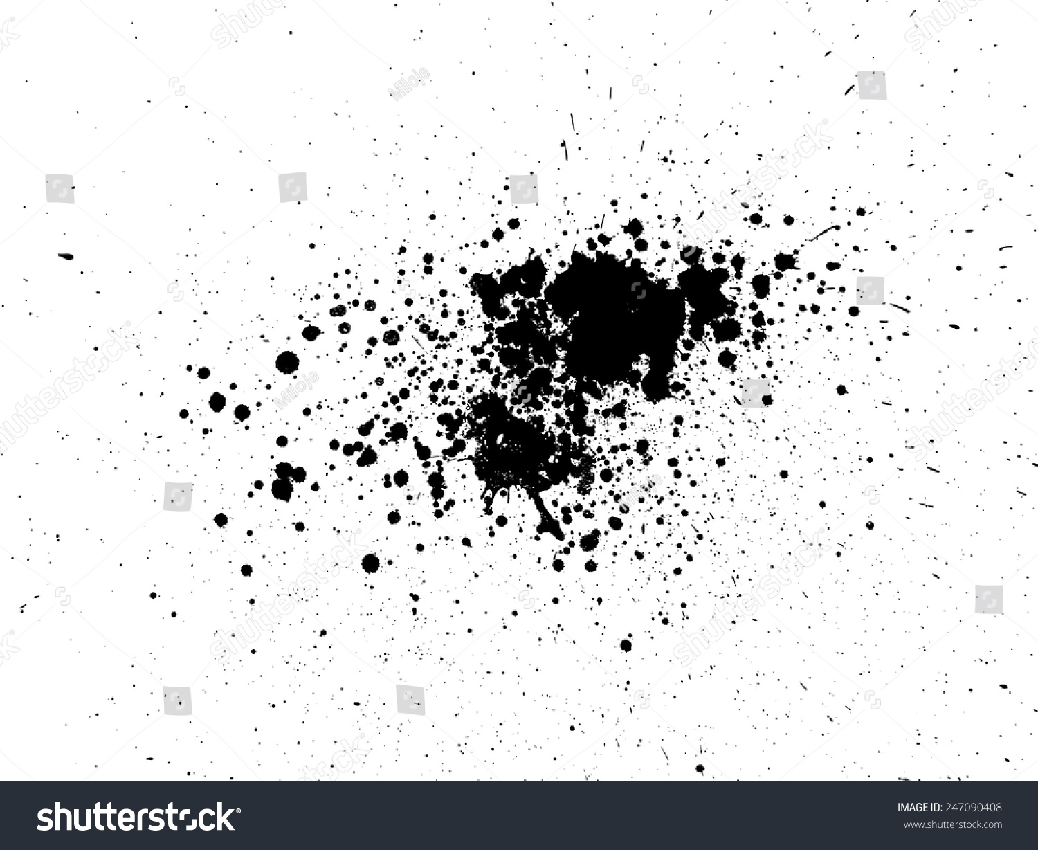 Splatter Paint Texture Stock Vector (Royalty Free) 247090408 | Shutterstock