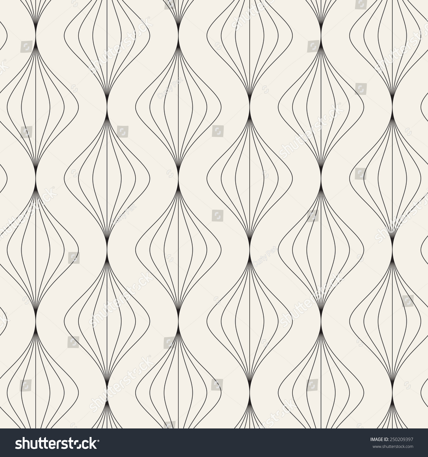 Vector Seamless Pattern Modern Texture Repeating Stock Vector (Royalty ...