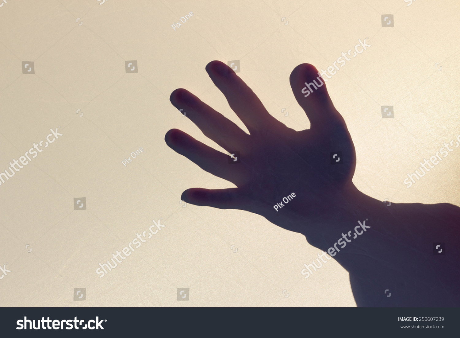 Horror Hand Stock Photo 250607239 