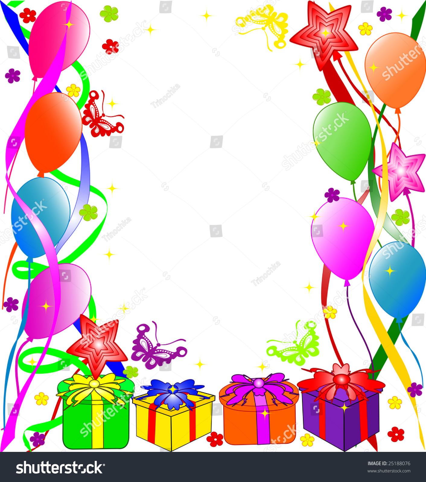 Happy Birthday Background Stock Illustration 25188076 | Shutterstock