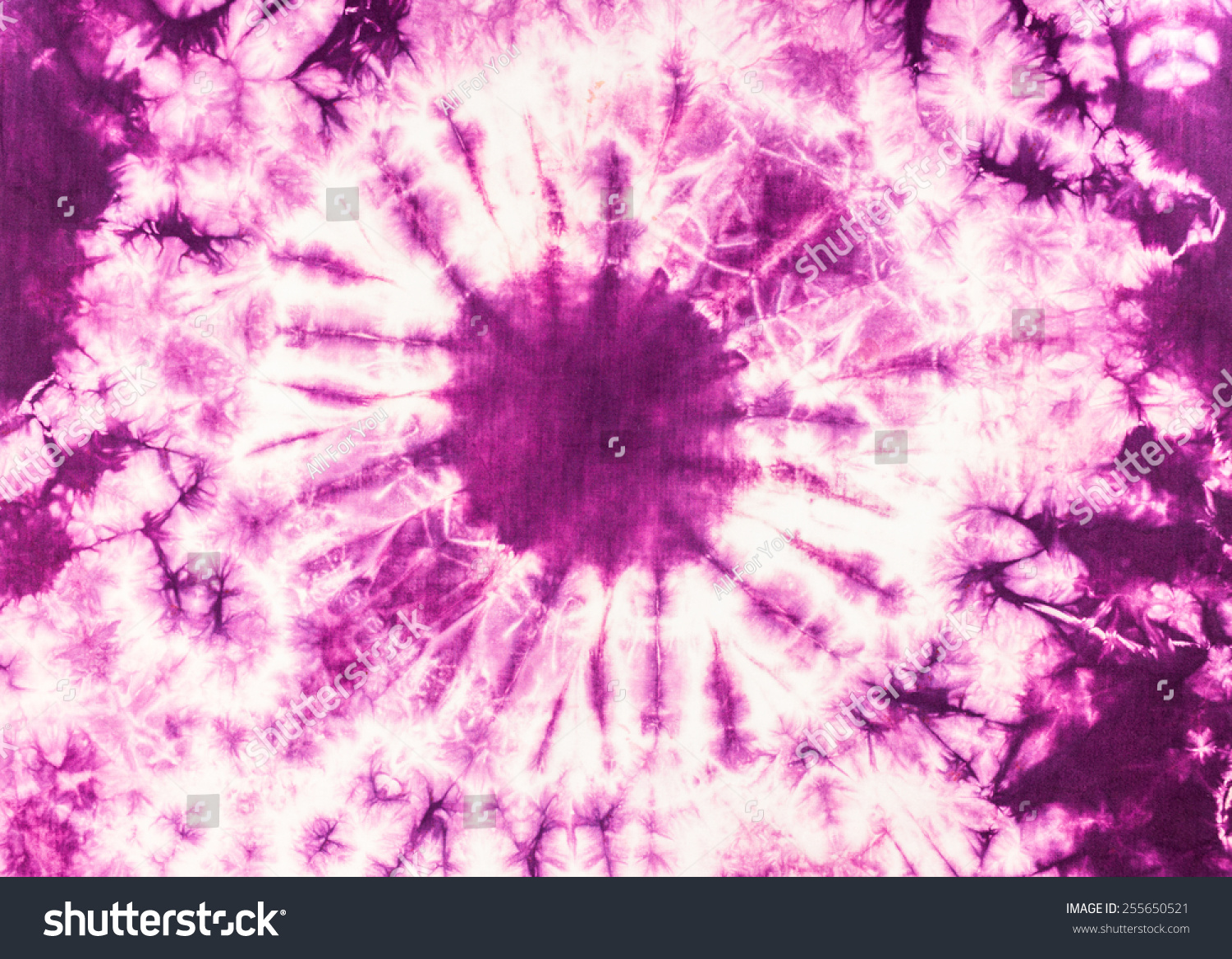 Purple Tie Dye Batik Fabric Background Stok Fotoğrafı 255650521 Shutterstoc...