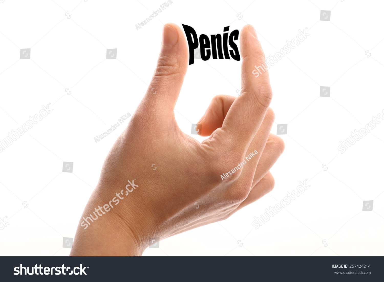 Finger Penis