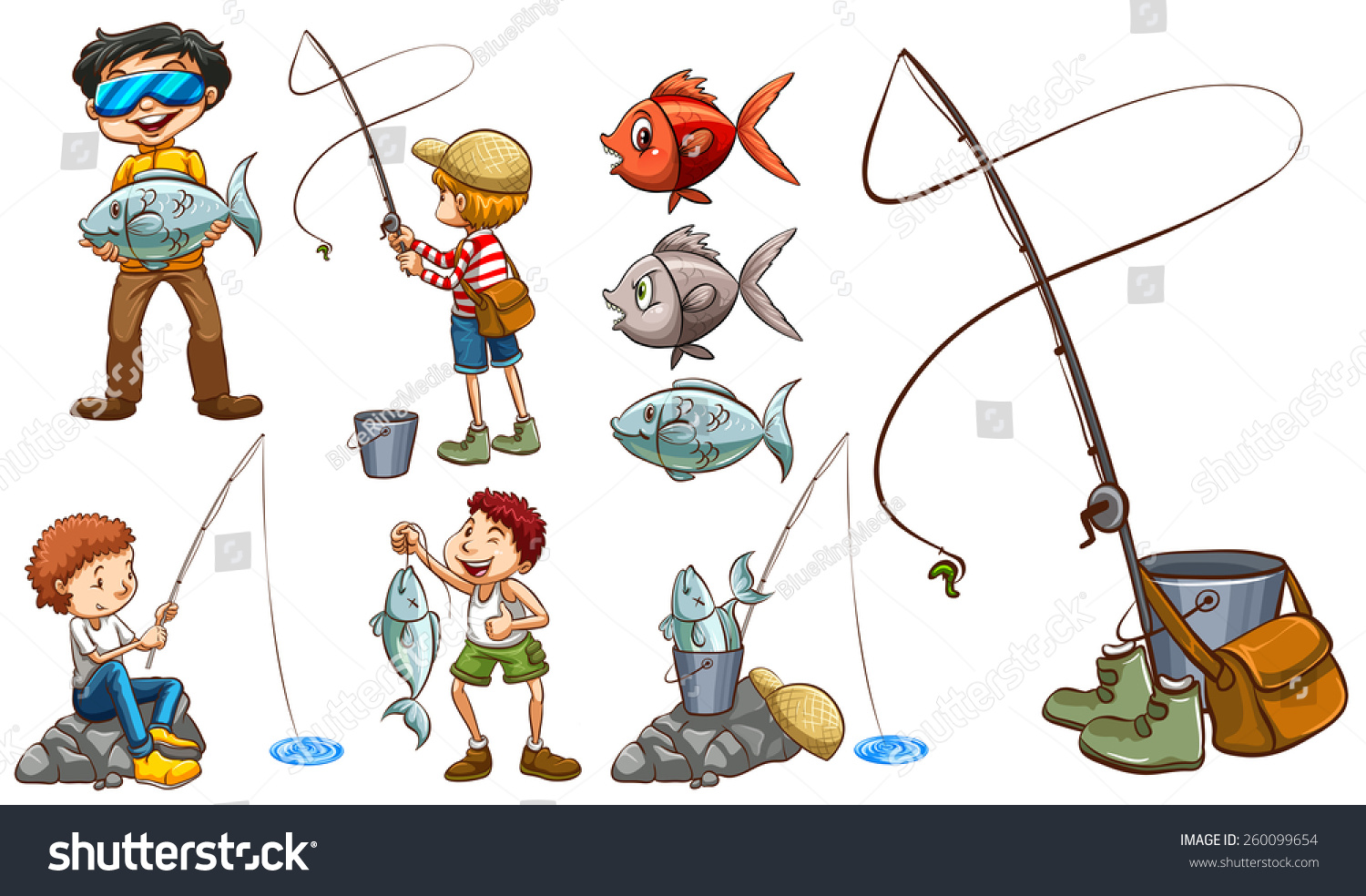 Увлечение ребенка рыбалка