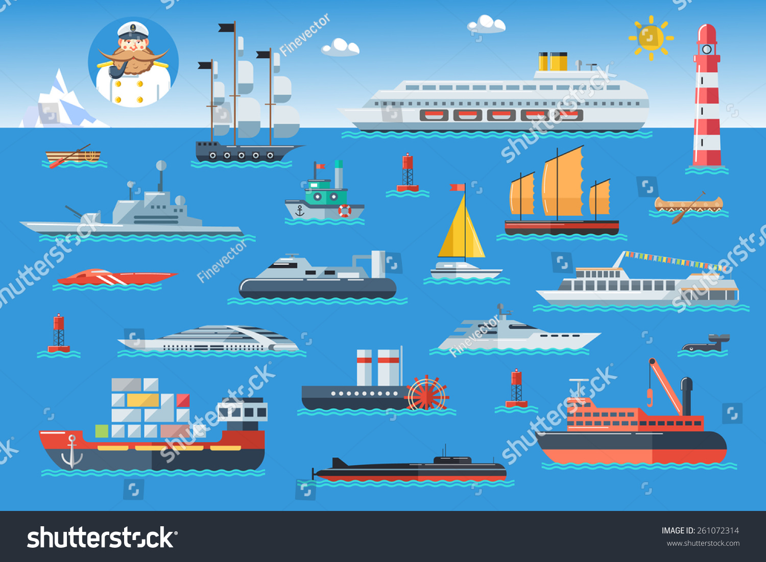 Морской транспорт для детей