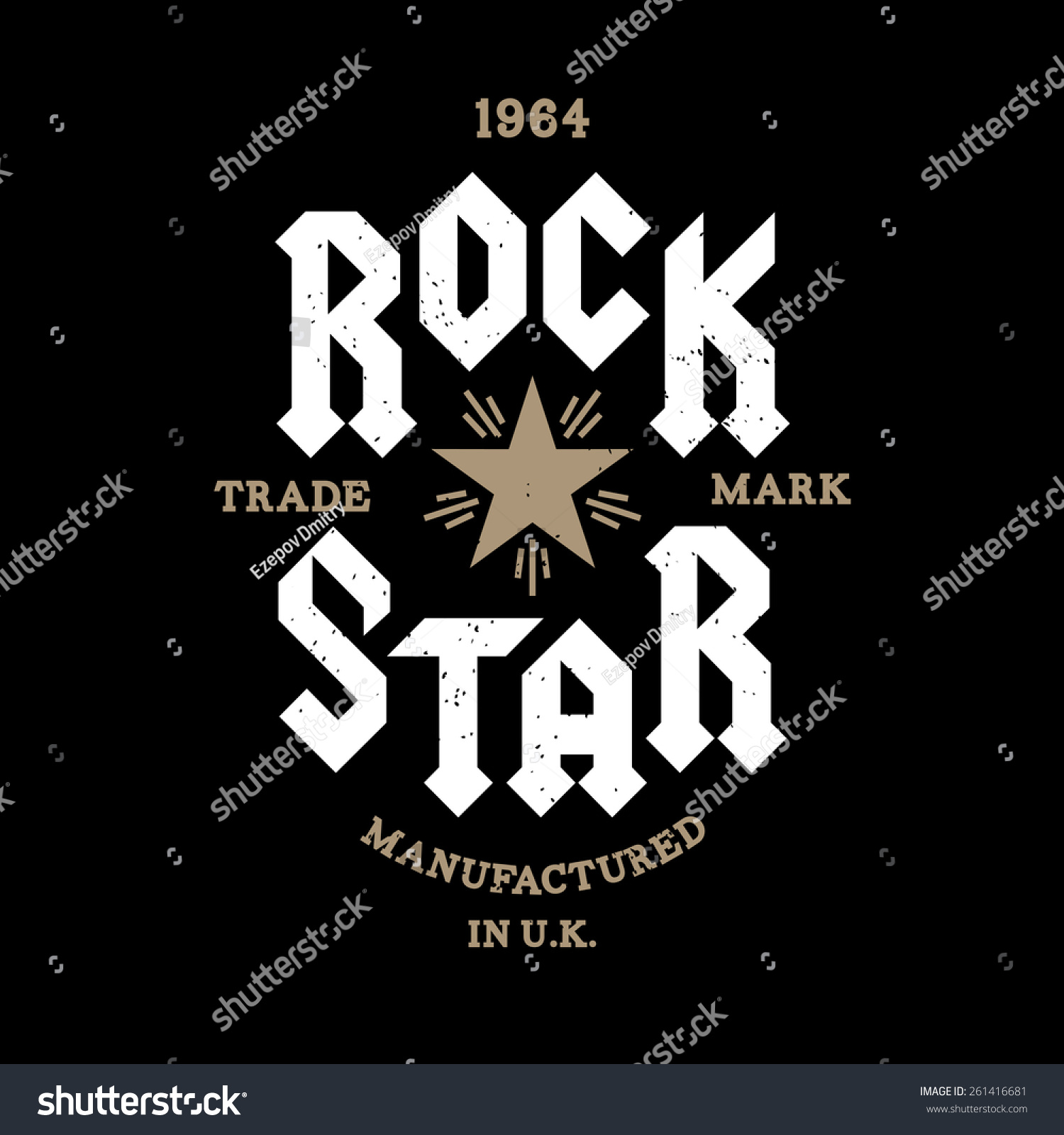 Monochrome Vector Hipster Retro Badge Label Stock Vector (Royalty Free ...