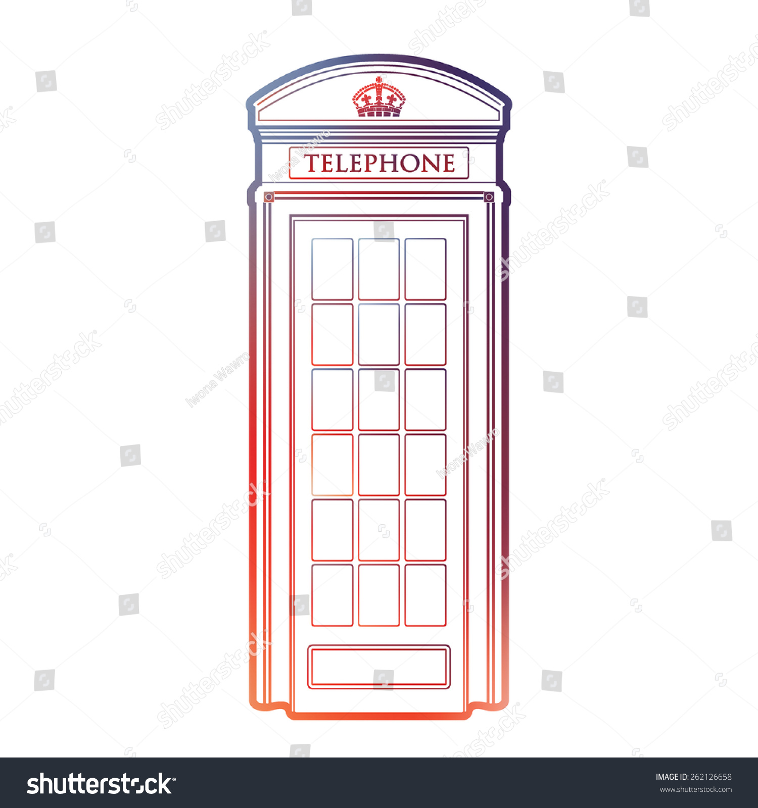 Английская телефонная будка чертежи