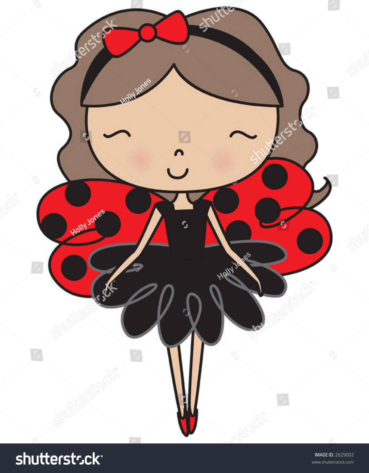 ladybug girl clipart images