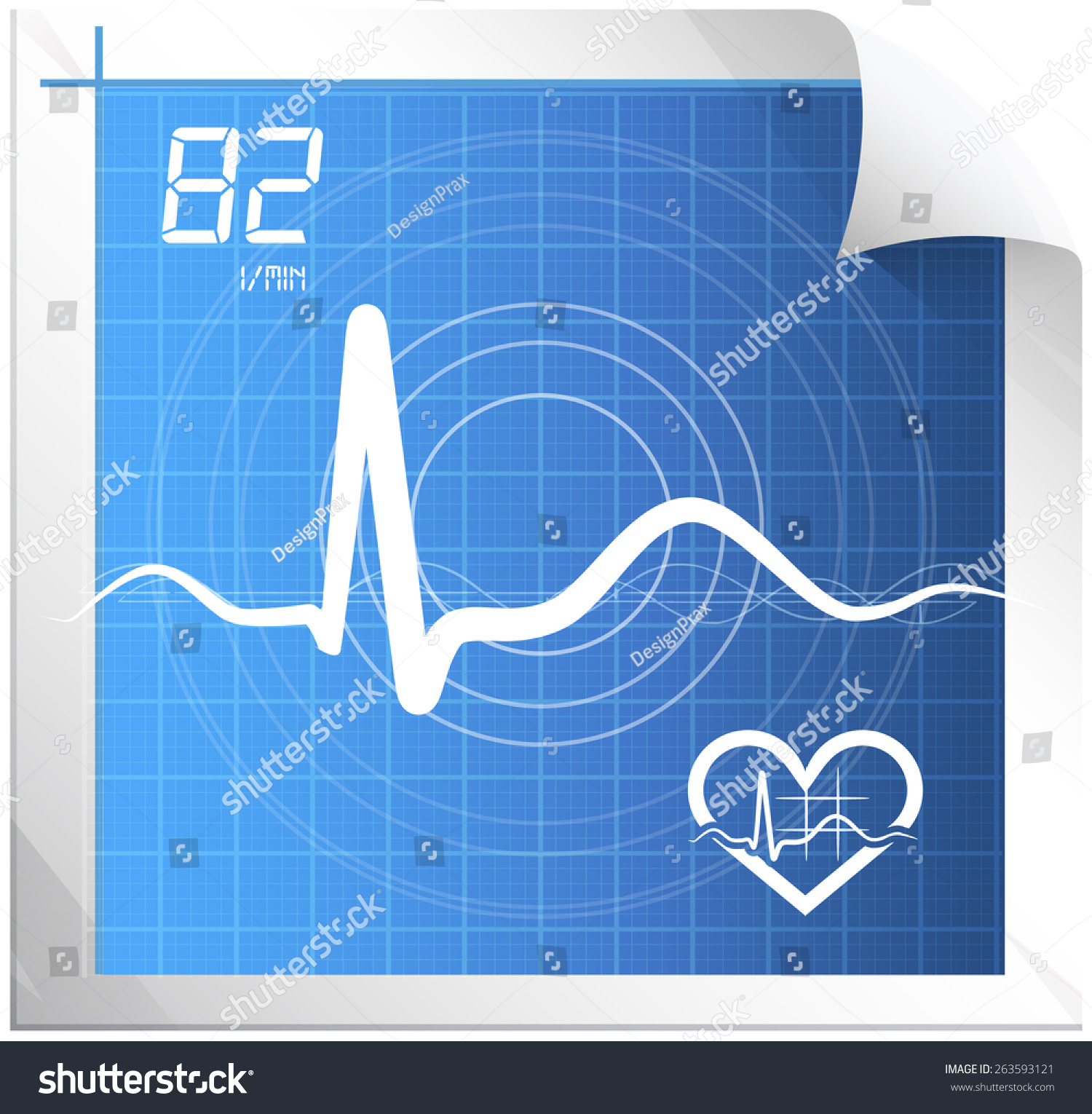 ecg-monitoring-background-illustration-jpg-file-stock-illustration