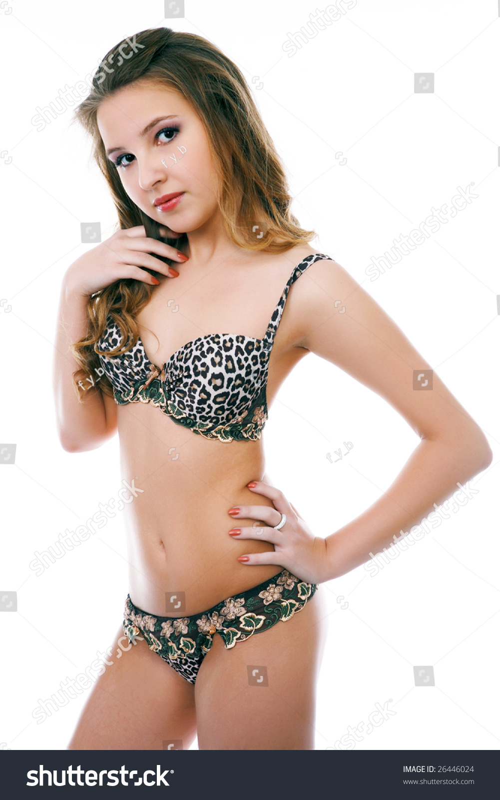 Lingerie Teen Model