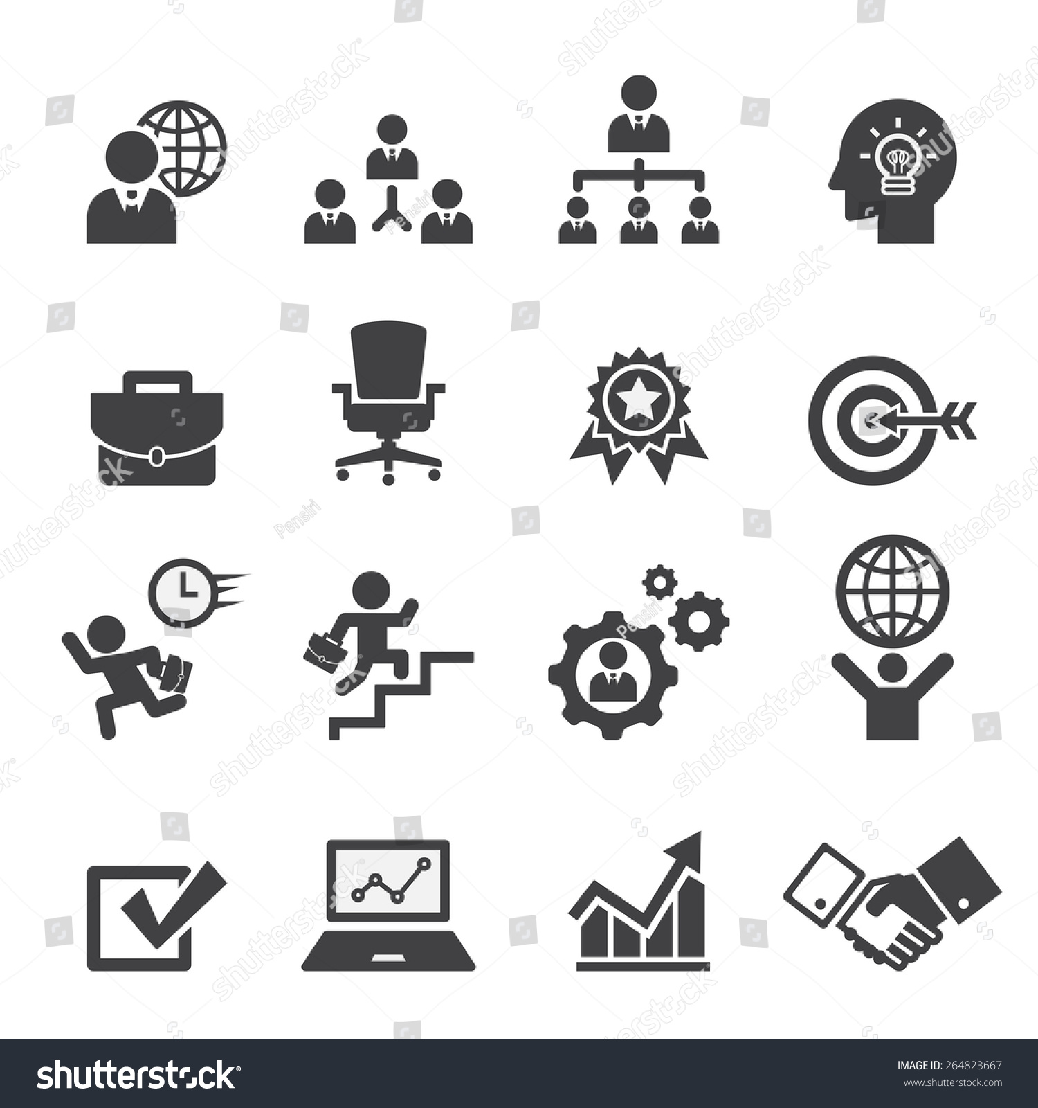 17,409,377 Business Icon Stock Vectors, Images & Vector Art 