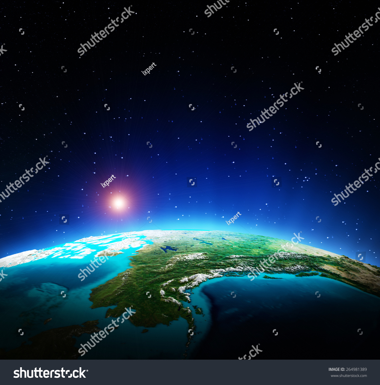 World Map Elements This Image Furnished Stock Illustration 264981389 ...