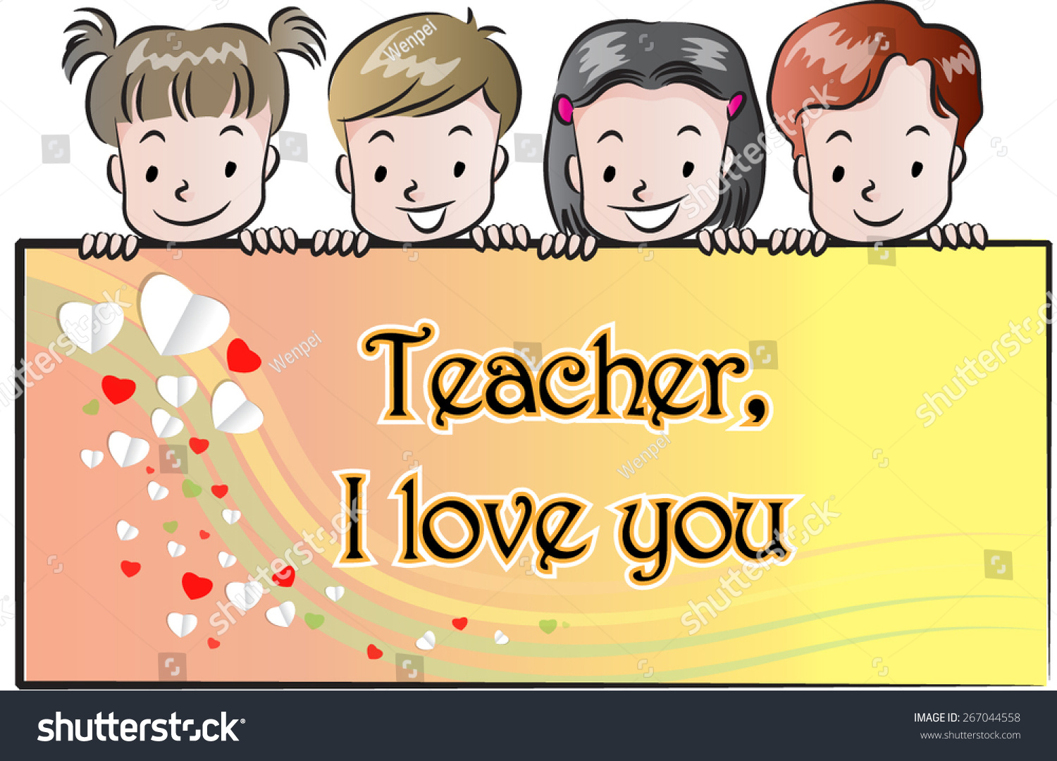 happy-teachers-day-card-stock-vector-royalty-free-267044558